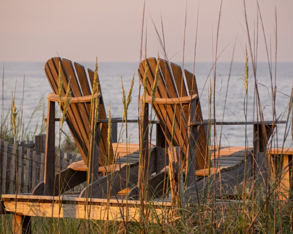 Beach Chairs on Nags Head, NC